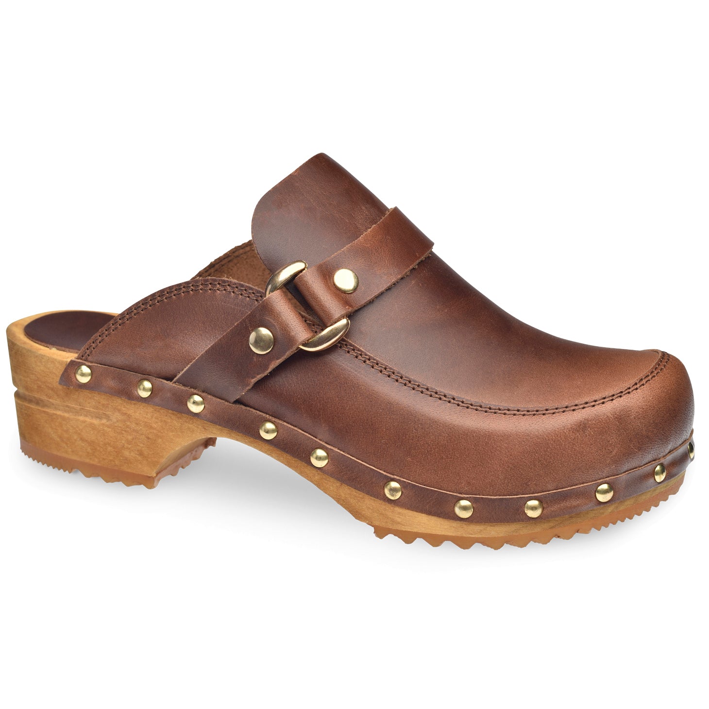 Sanita hot sale brown clogs