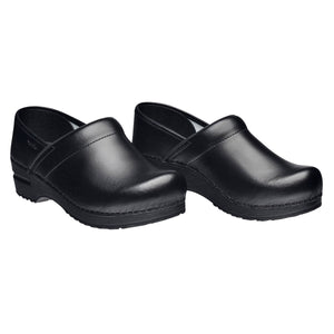 Sanita Pro. PU Women&#39;s in Black Closed Back Clog