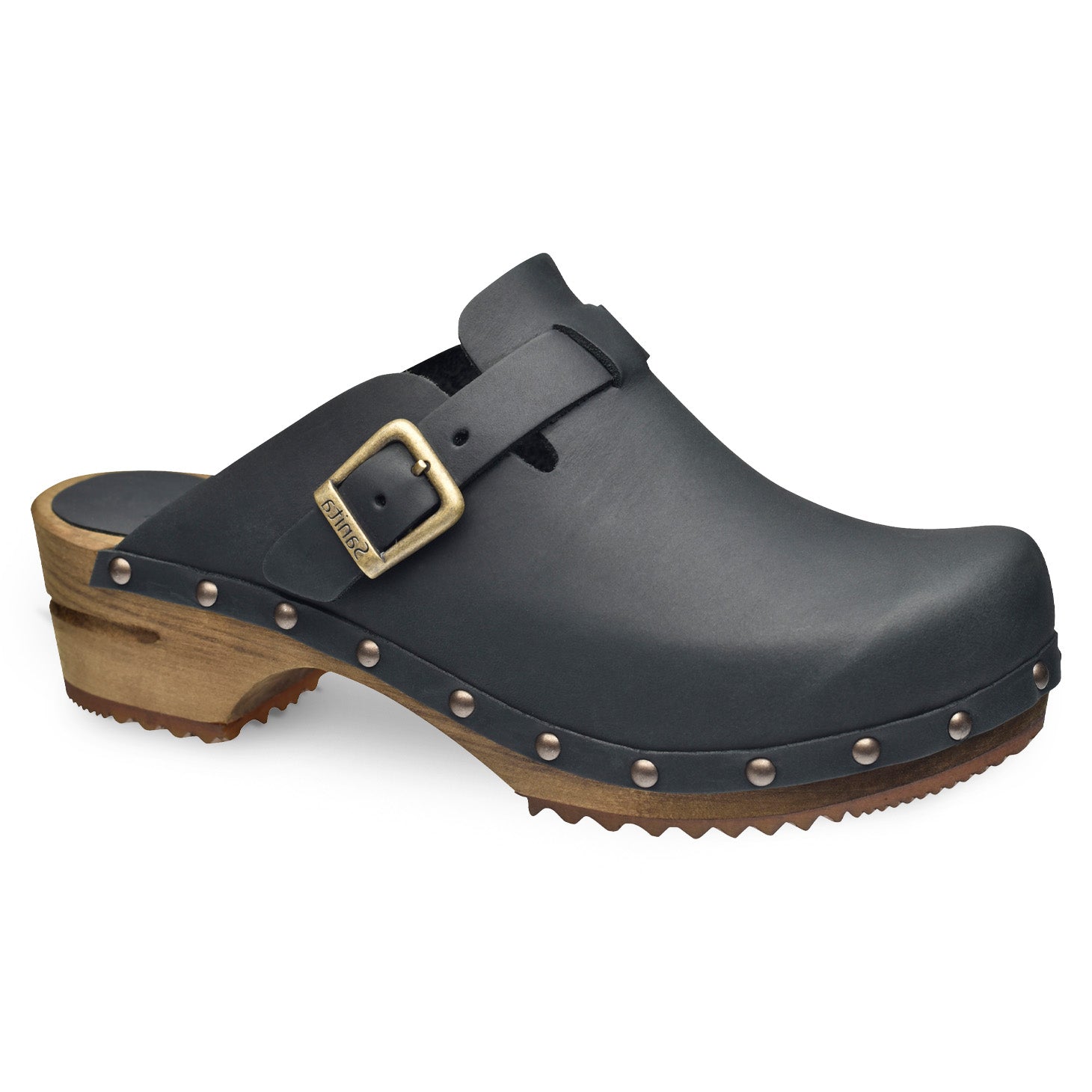 Kristel Women's Wood Clog in Black