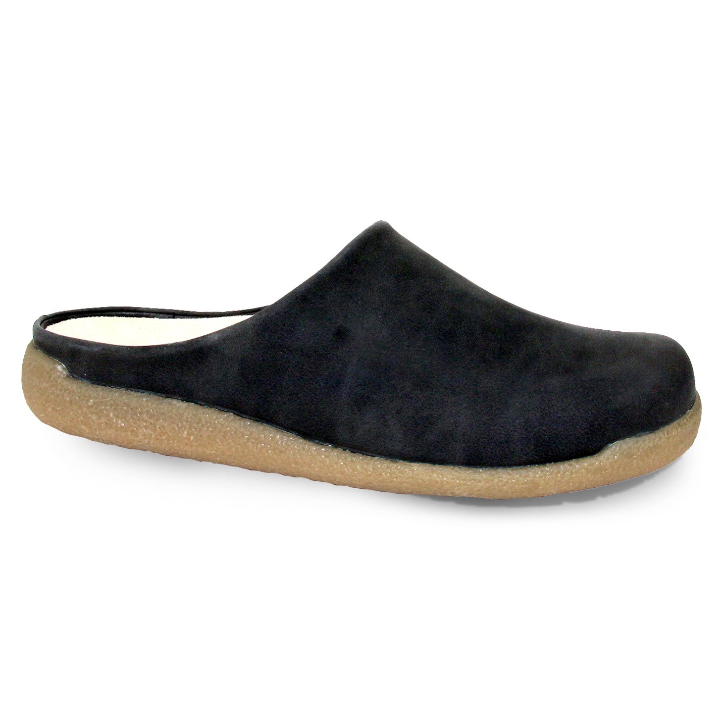 Holsted Unisex Mule Slipper in Black