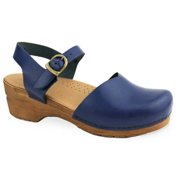 Navy Blue Brown Clog Mules for Women / Low Heel Classic Mules / Sandgrens /  Nubuck Leather / Swedish / Tokyo - Etsy | Platform clogs shoes, Clogs  style, Nubuck leather