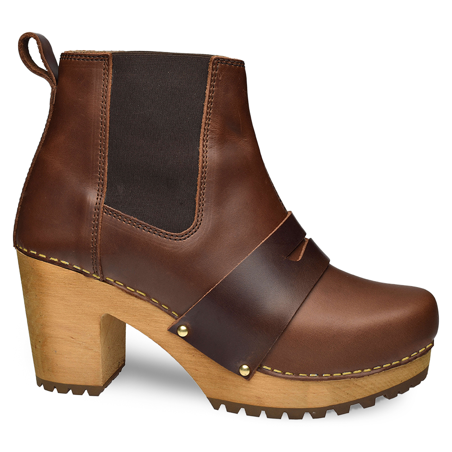 Sanita Penny Women's Wood Boot in Brown Boot