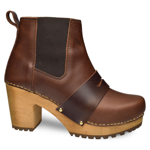 Sanita Penny Women&#39;s Wood Boot in Brown Boot