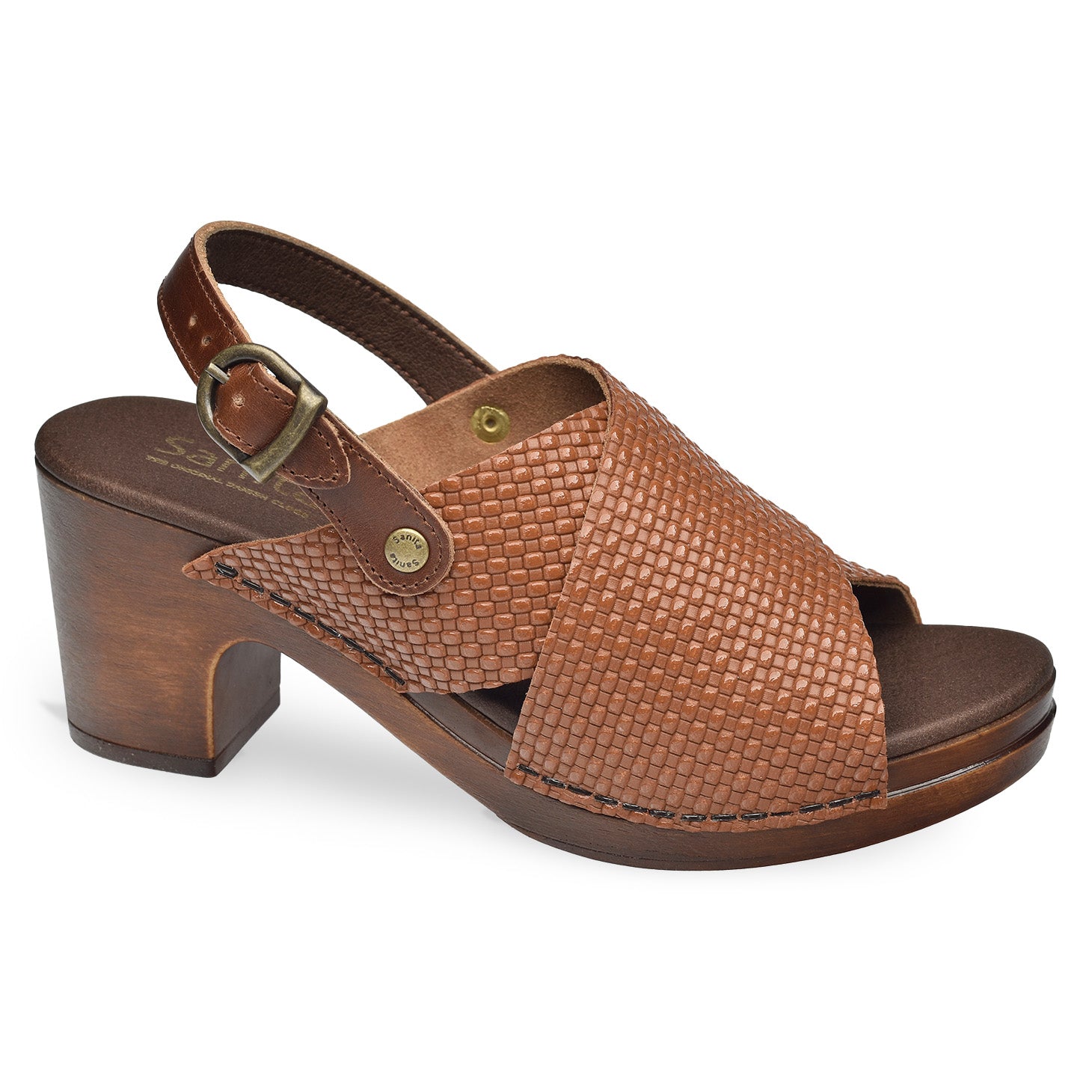 Sanita Sijo Women's Sandal in Antique Brown Sandal