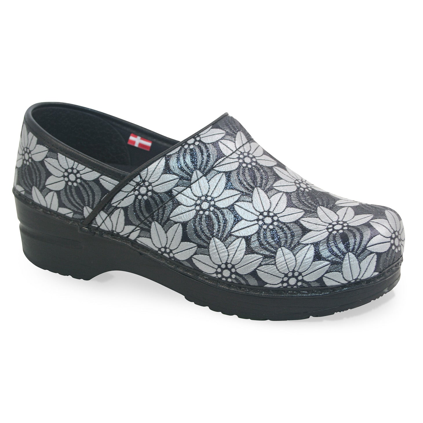 Sanita Valera Women's Vegan Clog in Blue Closed Back Clog