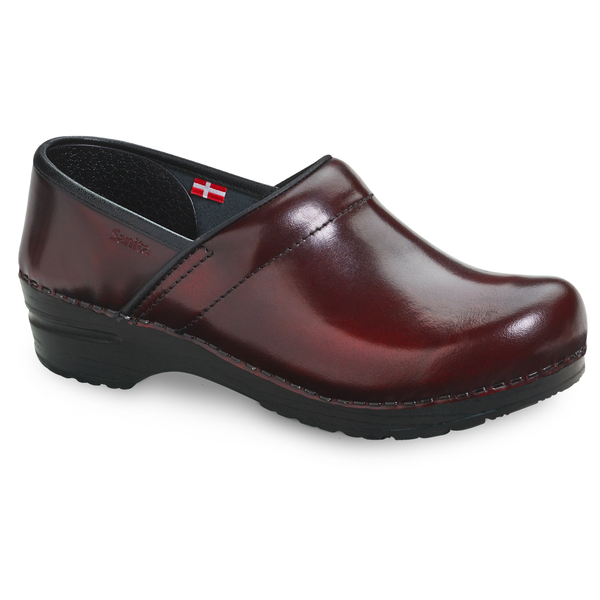 Pro. Cabrio Women s Clog in Bordeaux Sanita